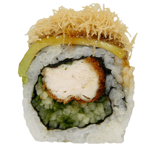 Teriyaki chicken roll