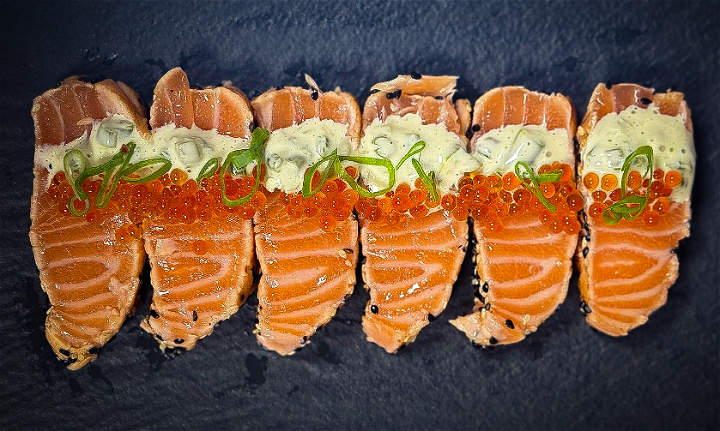 Salmon Tataki