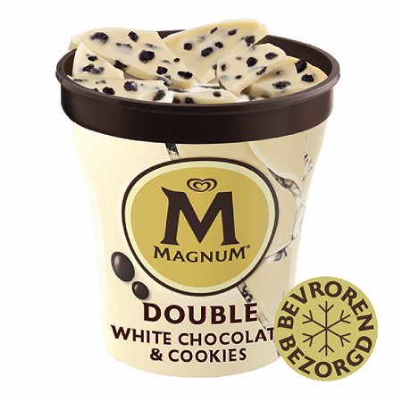 Magnum Dubble White Chocolate & Cookies 440ml