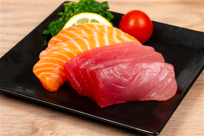 Sashimi menu zalm4st en tonijn4st menu
