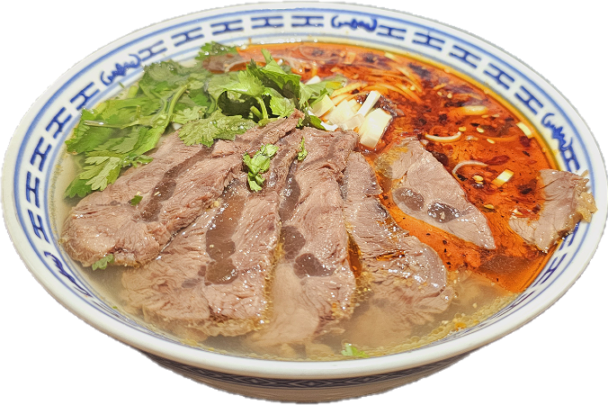 Traditional beef Noodles soup