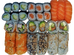 Sushi deluxe (39 stuks)