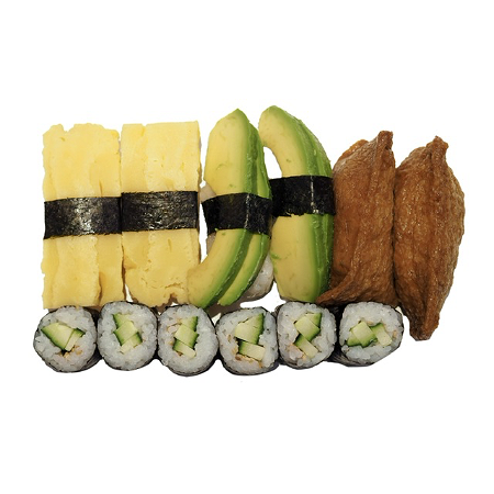 Sushi veggie (12 stuks)