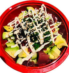 Poké bowl tonijn