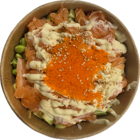 Poké bowl zalm