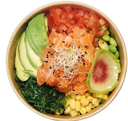 Poke Salmon 