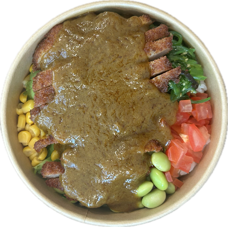 NEW: Poke thaise groene curry met Kip