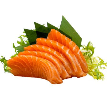 salmon sashimi 