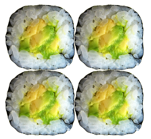 Hosomaki avocado