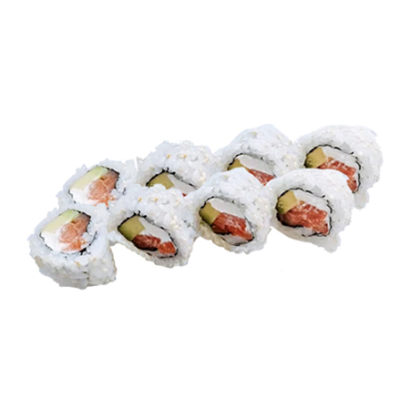 Cheese salmon roll 8 pcs