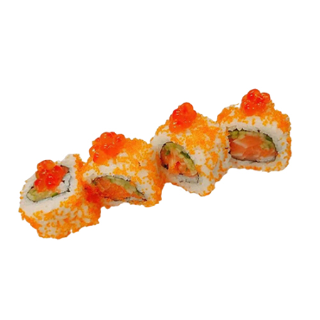 Salmon  Ikura roll 4 pcs