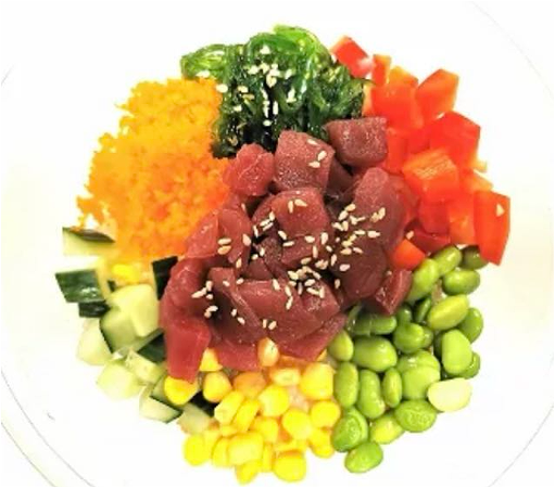 Tuna poke bowl