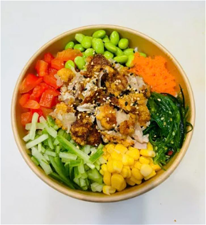 Chicken pokebowl 