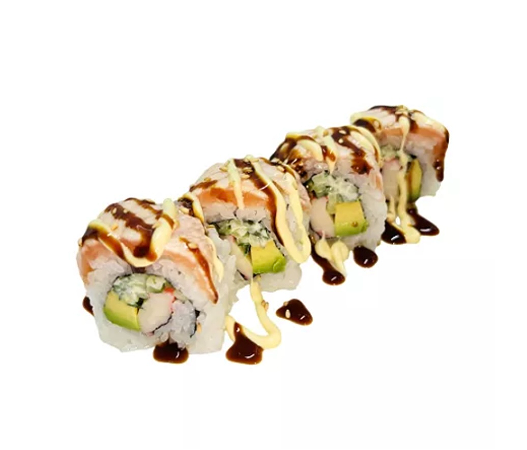 Special salmon roll  8 pcs