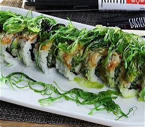 Wakame chicken roll 8 pcs