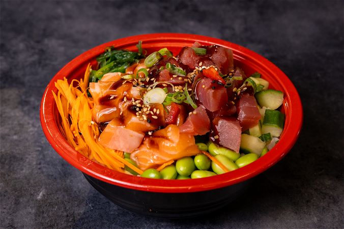 Pokebowl Zalm & Tonijn