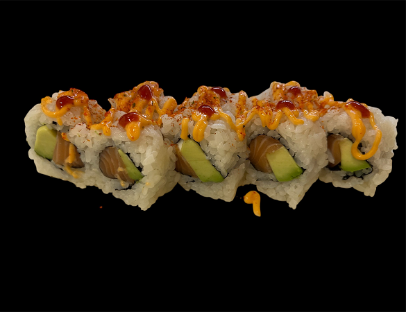 Spicy Salmon Roll (8 pcs)
