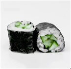 Hosomaki komkommer met sesam