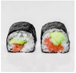 Hosomaki zalm avocado