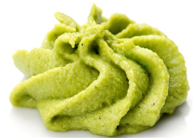 Geen wasabi