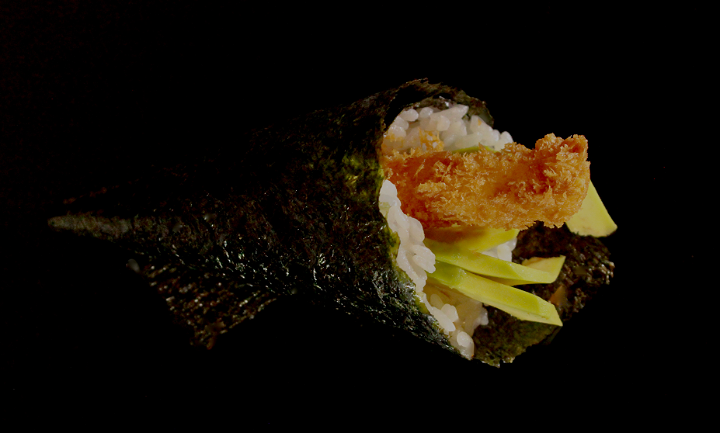 TEMPURA EBI HAND ROLL