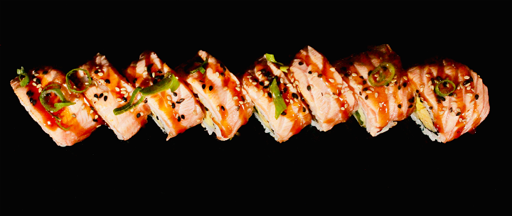 FLAMED ZALM ROLL
