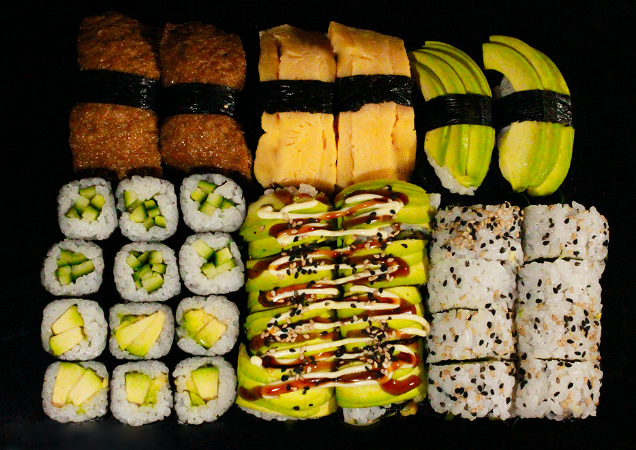 Sushi Box D 34 stuks