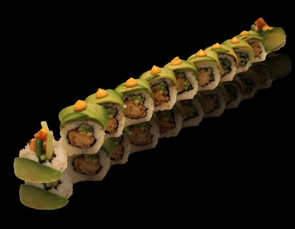 SOFT SHELL SPICY CHICKEN ROLL