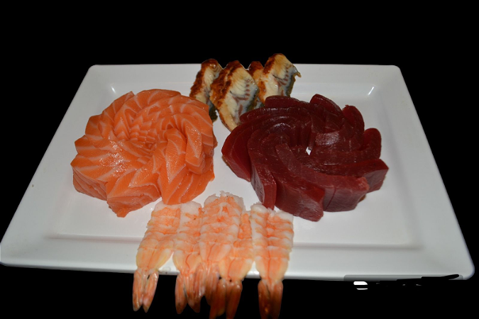 Top sashimi menu