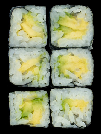 Glutenvrij: Avocado Maki