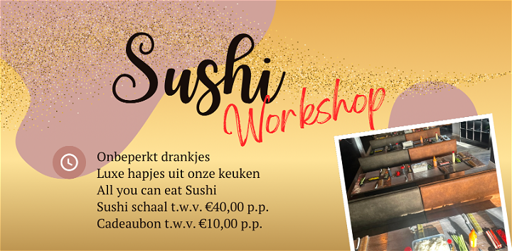 🍣 Sushi Workshop 🍣
