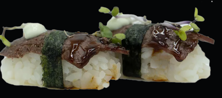 Glutenvrij: Beef Nigiri