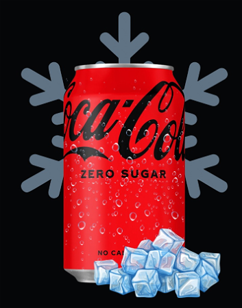 Coca Cola Zero ❄️
