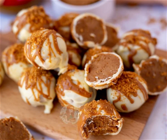 NIEUW: 2 Biscoff truffels