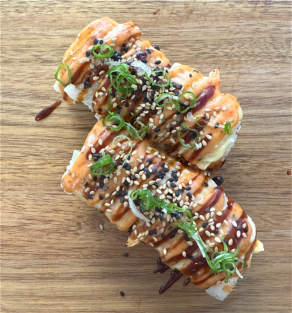 Double Ebi Dragon Roll