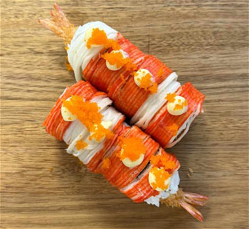 Soft Shell Surimi Roll