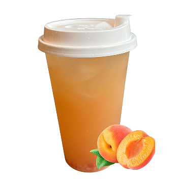 Peachy lychee tea 