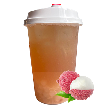 Lychee popping tea 