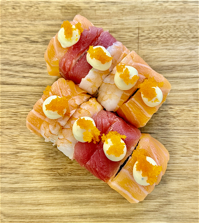 Truffel Rainbow Roll