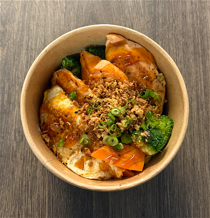 Teppanyaki zalm bowl