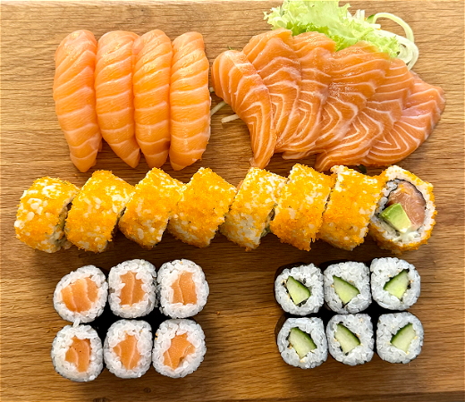 Zalm plus box 32st
