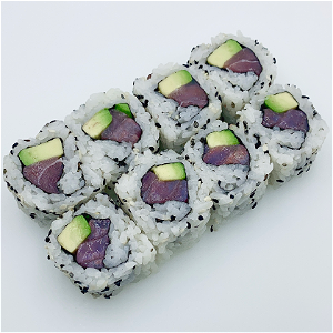 Tuna avocado roll (8pcs)