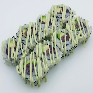 Wasabi tuna roll (8pcs)