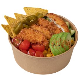 Poke bowl Mexican