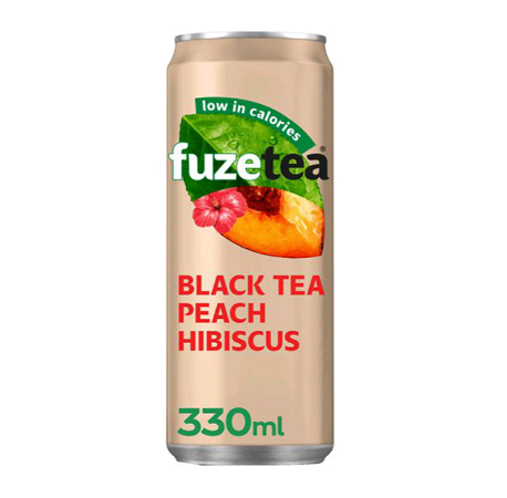 Fuze tea Black tea Peach Hibiscus 