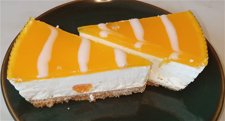 Mandarijn cheesecake 2 punten