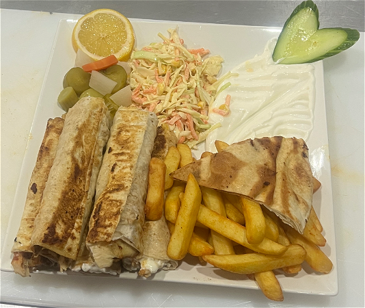Shawarma Arayes Maaltijd