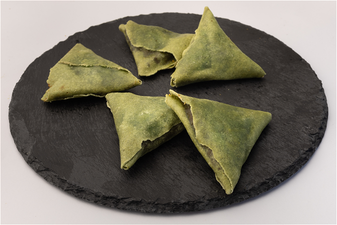 Curry driehoekjes 5 st