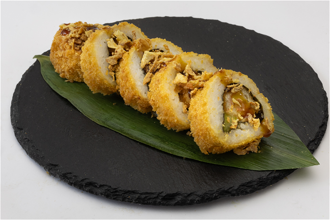 Crispy garnaal roll