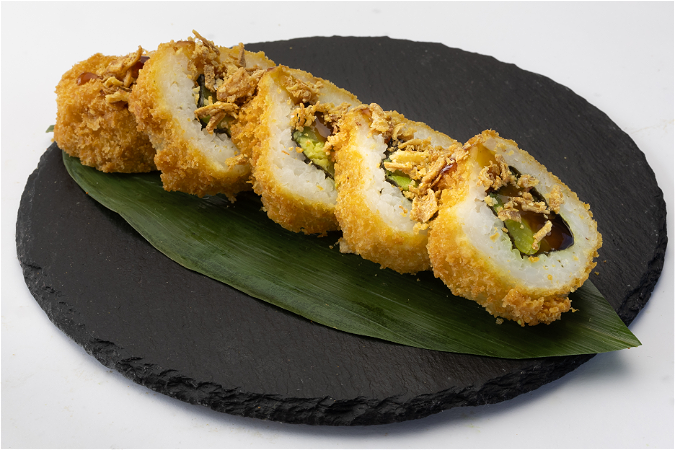 Crispy vega roll